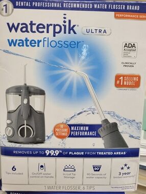 Waterpik Water Flosser Ultra - Gray/White